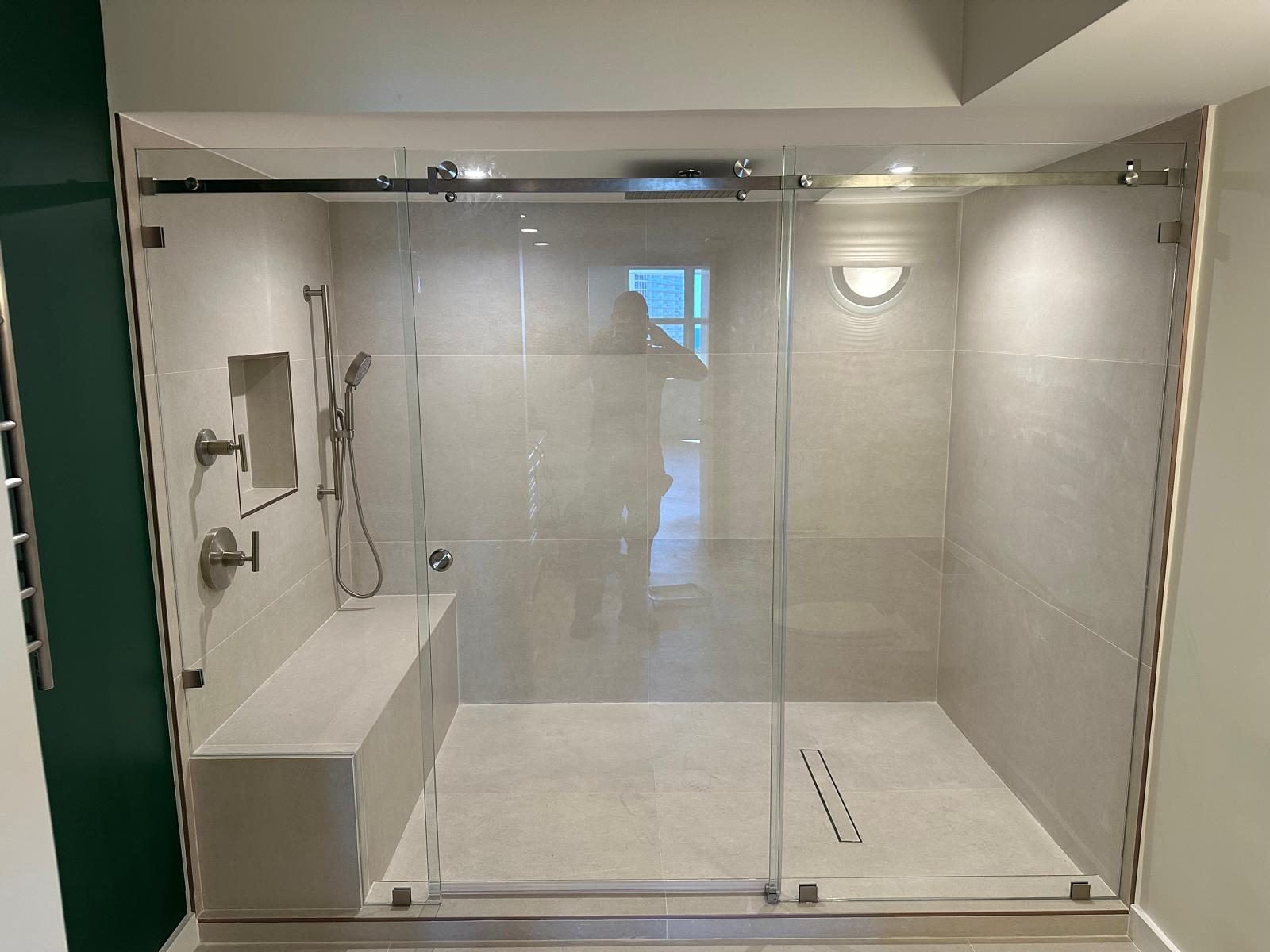 Bathroom renovation — 777 Bayshore 1004